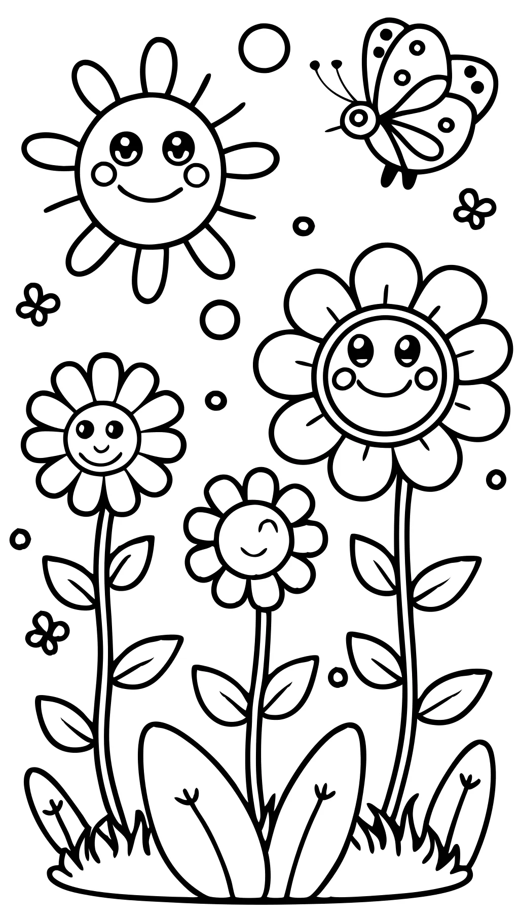 dot marker coloring page